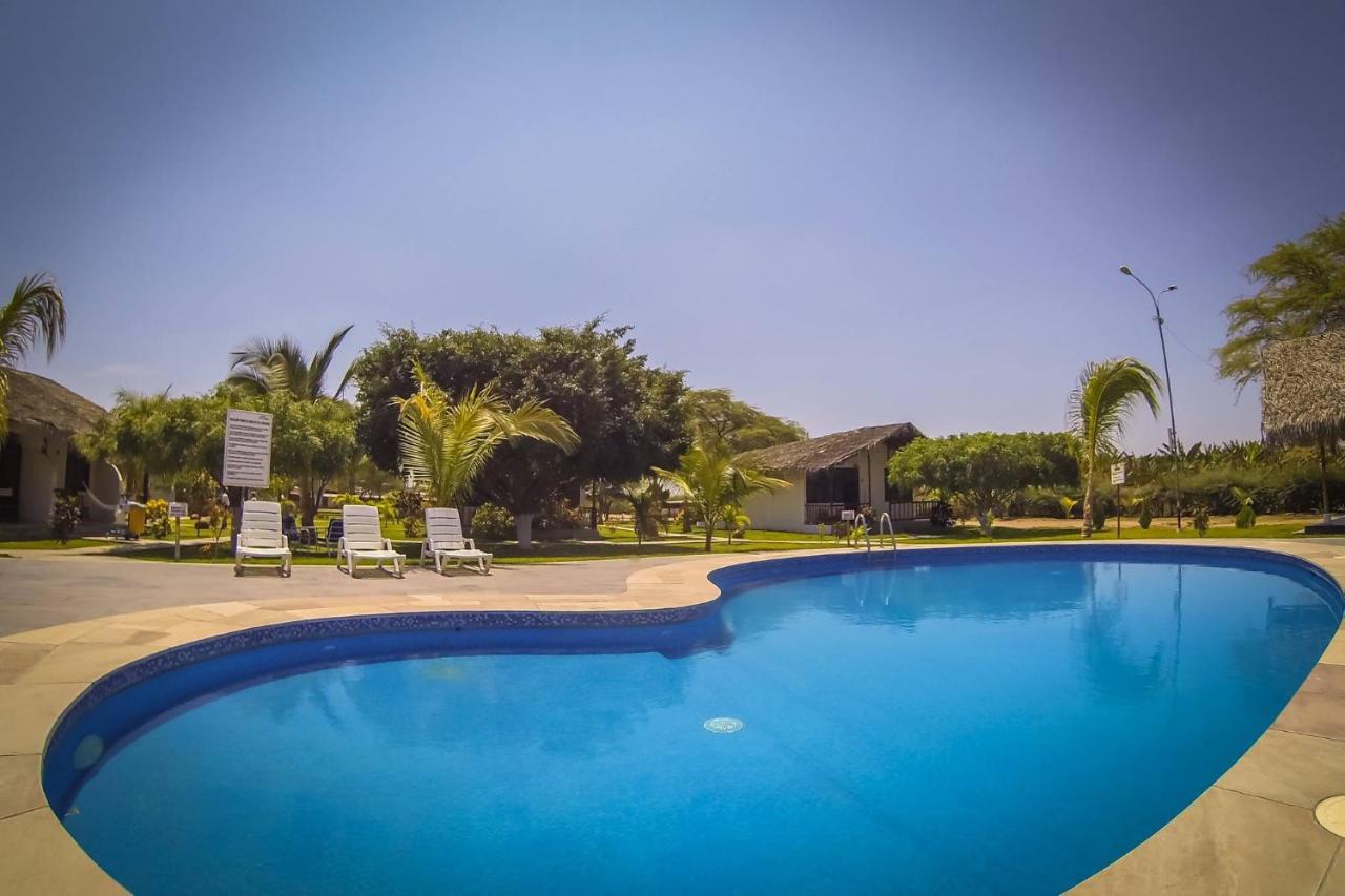 La Choza Bungalows Tambo Grande Luaran gambar