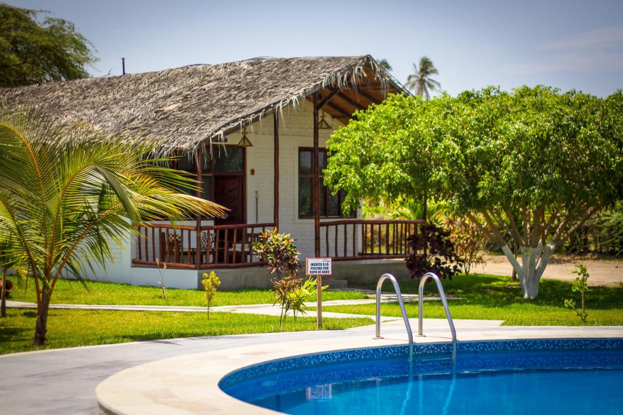 La Choza Bungalows Tambo Grande Luaran gambar