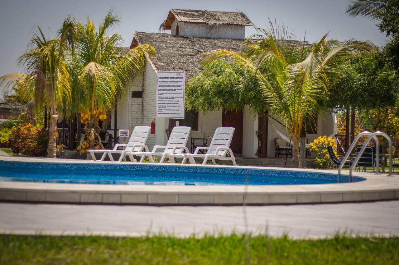 La Choza Bungalows Tambo Grande Luaran gambar